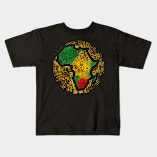 happy black history month Kids T-Shirt